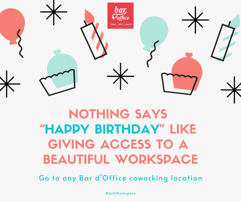Gift card Bar d'Office coworking